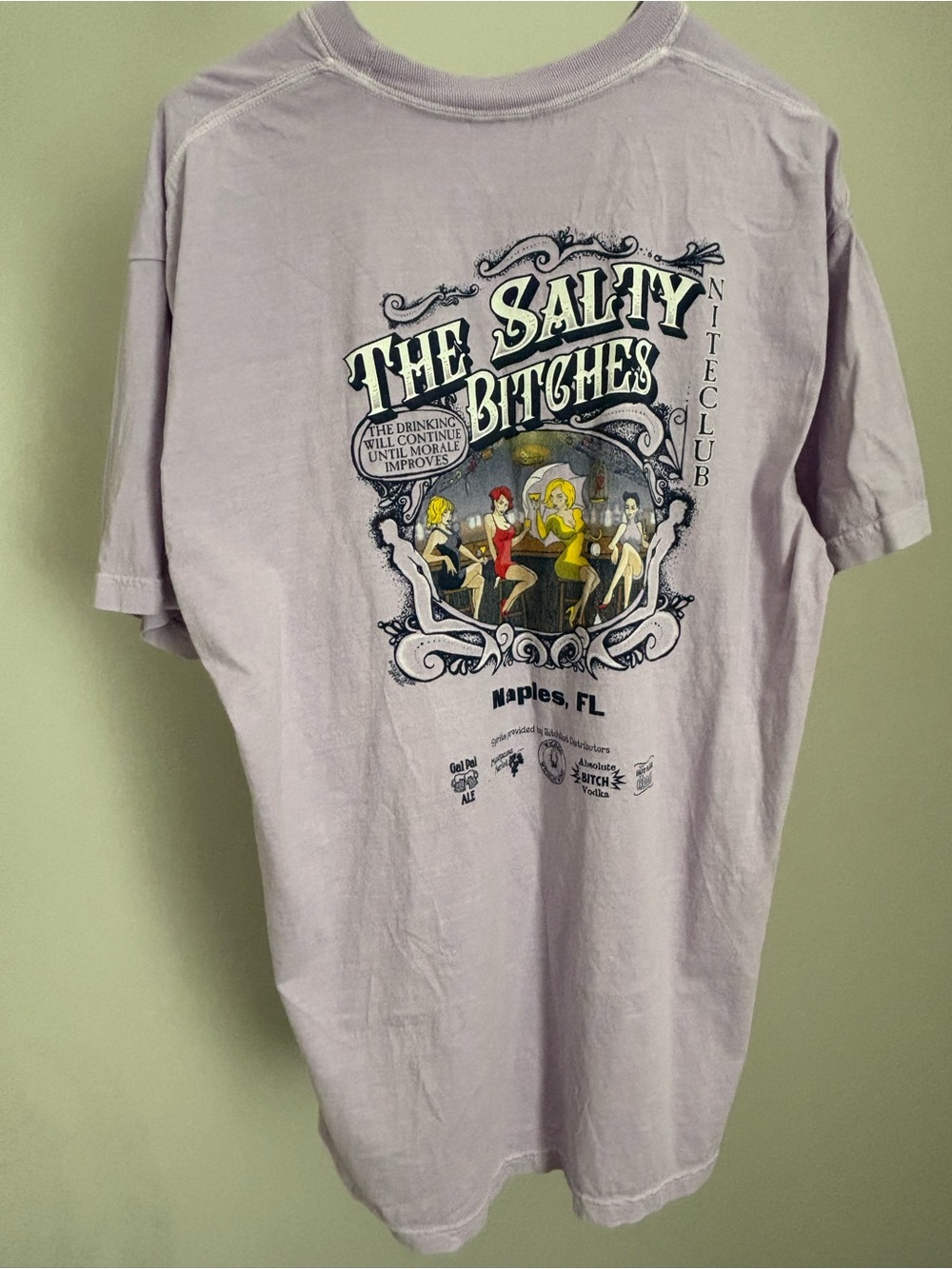The Salty Bitches graphic tshirt